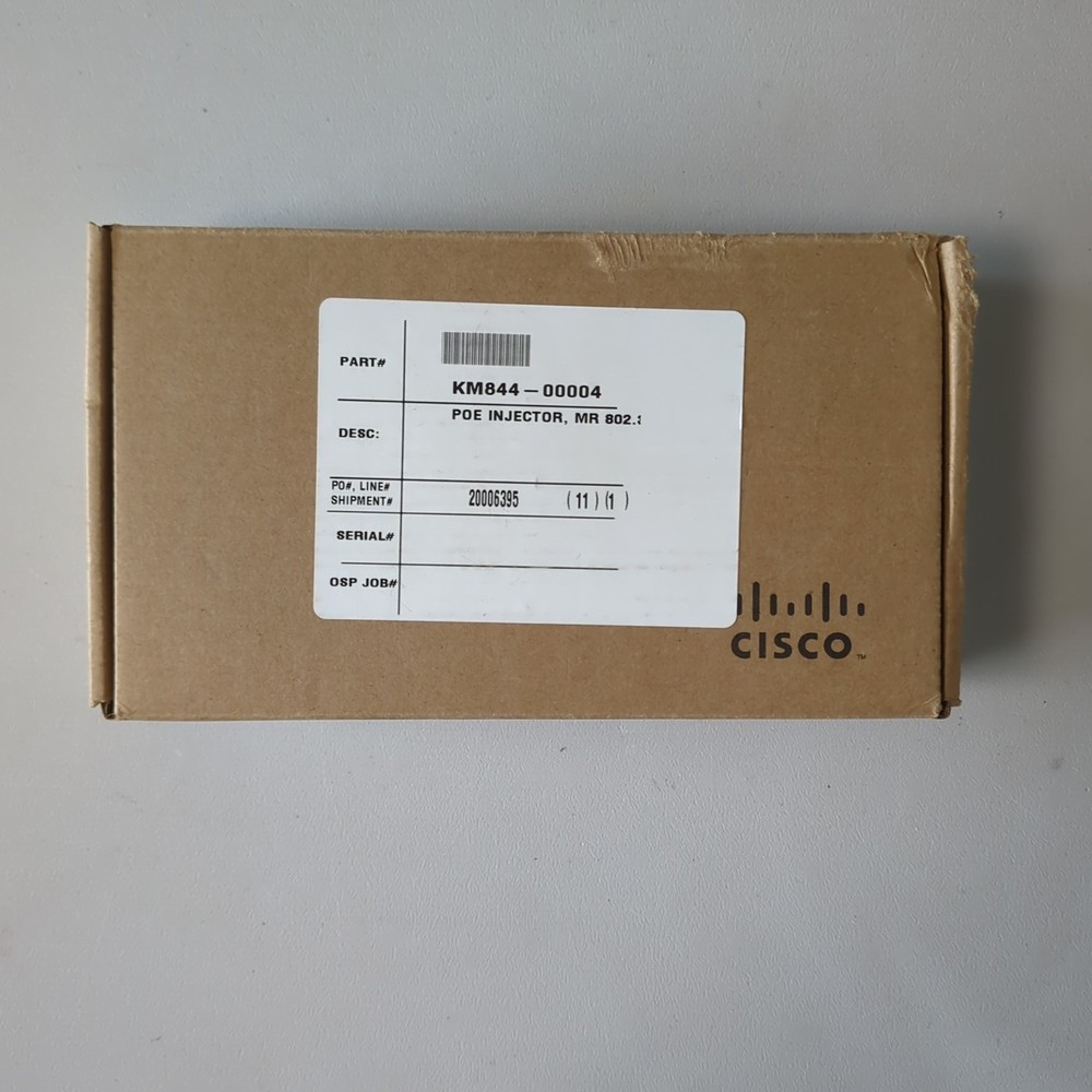Cisco MAINJ4 802.3AT Power over Ethernet Injector
