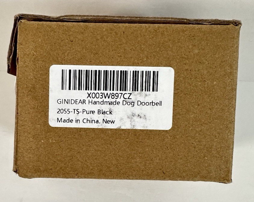 Ginidear Adjustable Handmade Potty Training Bell