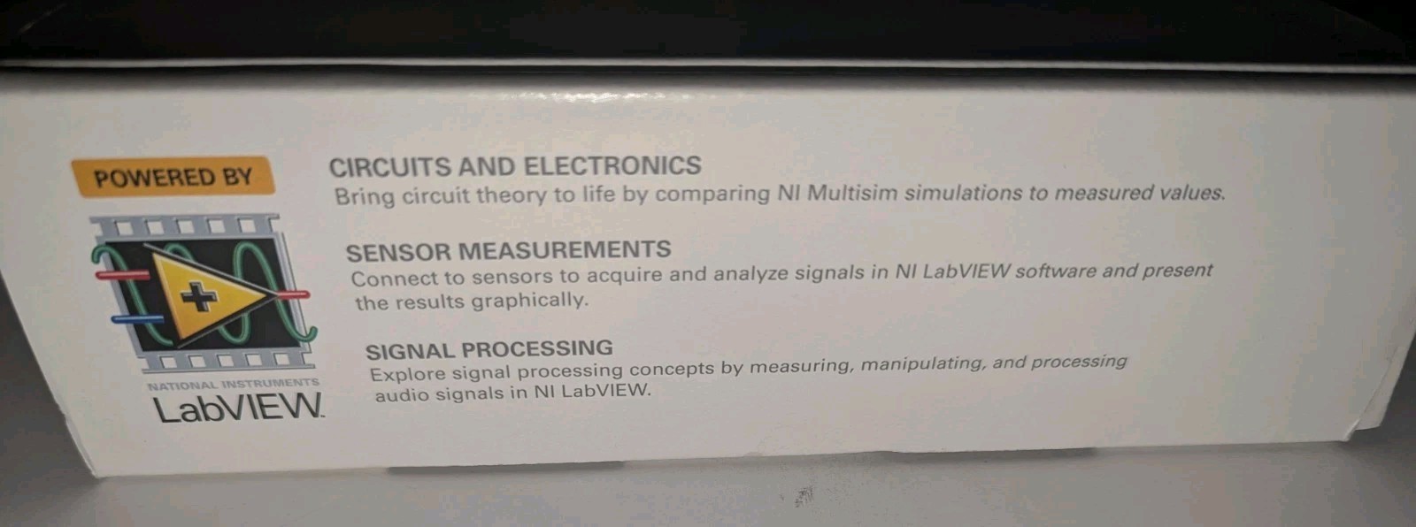 NATIONAL INSTRUMENTS MY DAQ STUDENT KIT 781329-01 (800949B-01)