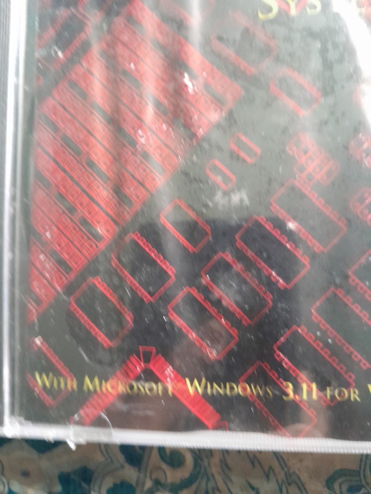 Gateway 20000 System CD With Microsoft Windows 3.11 Workgroups Sealed