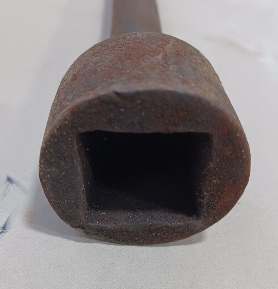 Vintage 1" Square Single Socket "L" Wrench 12.5 Long
