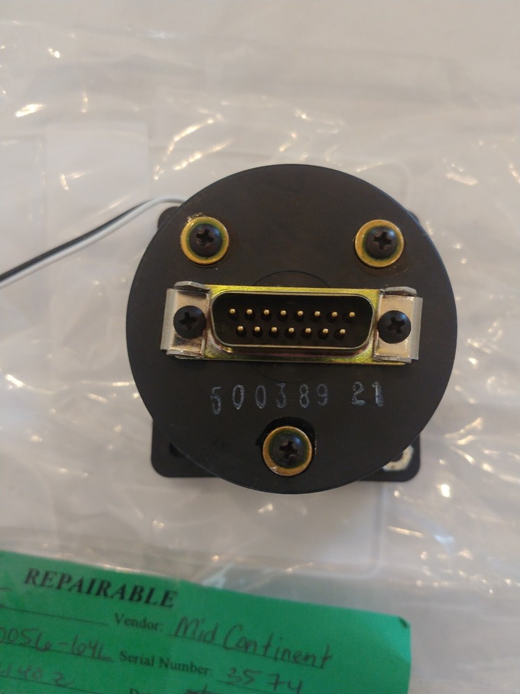 MID-CONTINENT INSTRUMENTS MD40-64L COURSE DEVIATION INDICATOR P/N 2010056-64L