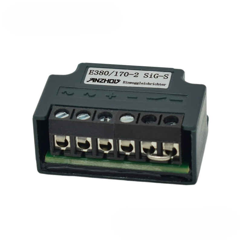 Replace E380/170-2 SiG-S UIN MAX=500VAC UOUT=0,45×UIN 2,0A Rectifier