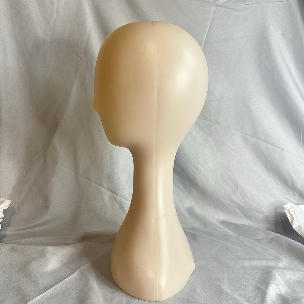 Professional Plastic Mannequin Head Durable Wig Stand Display (Skin)