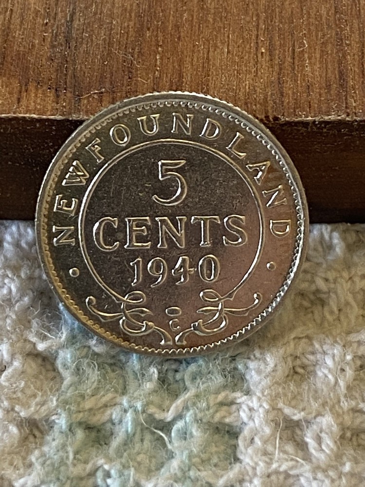 1940 Newfoundland 5 Cent