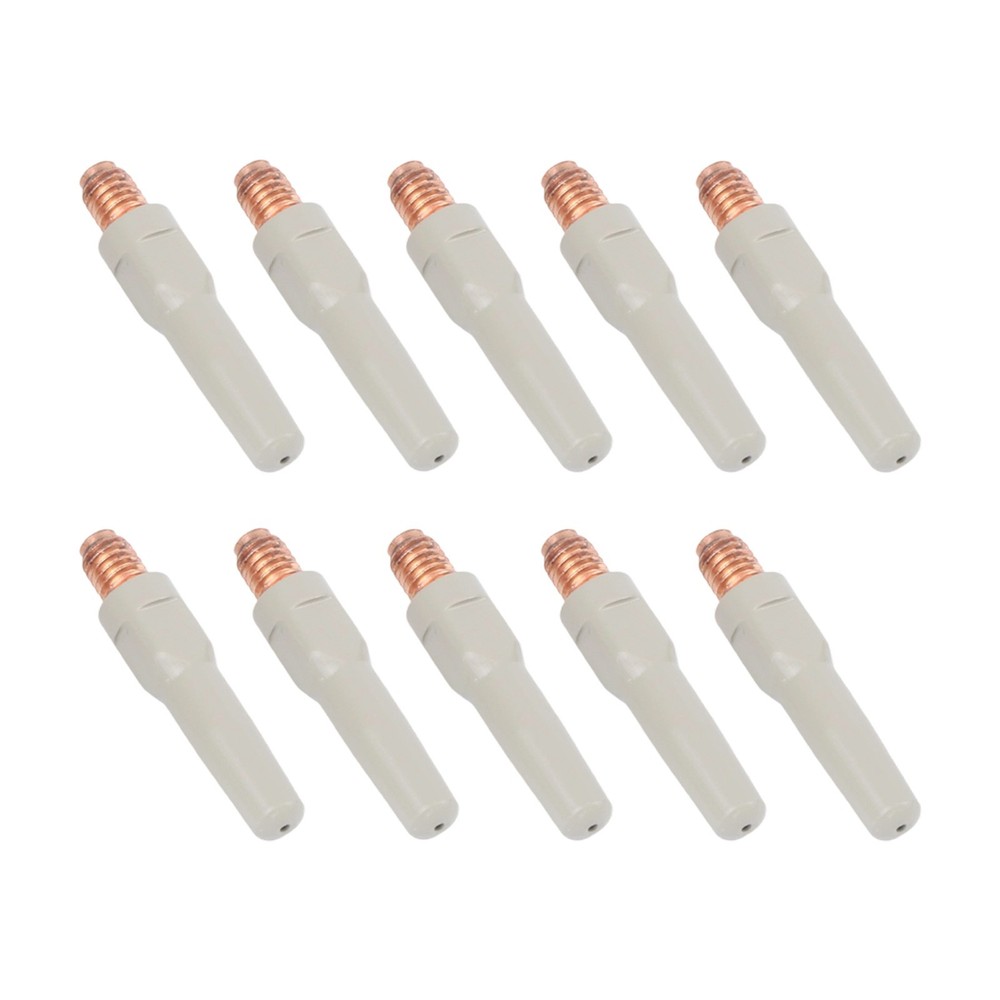 High Performance 10PCS NonStick Coating Welding Tips for 15AK For MIG Tools