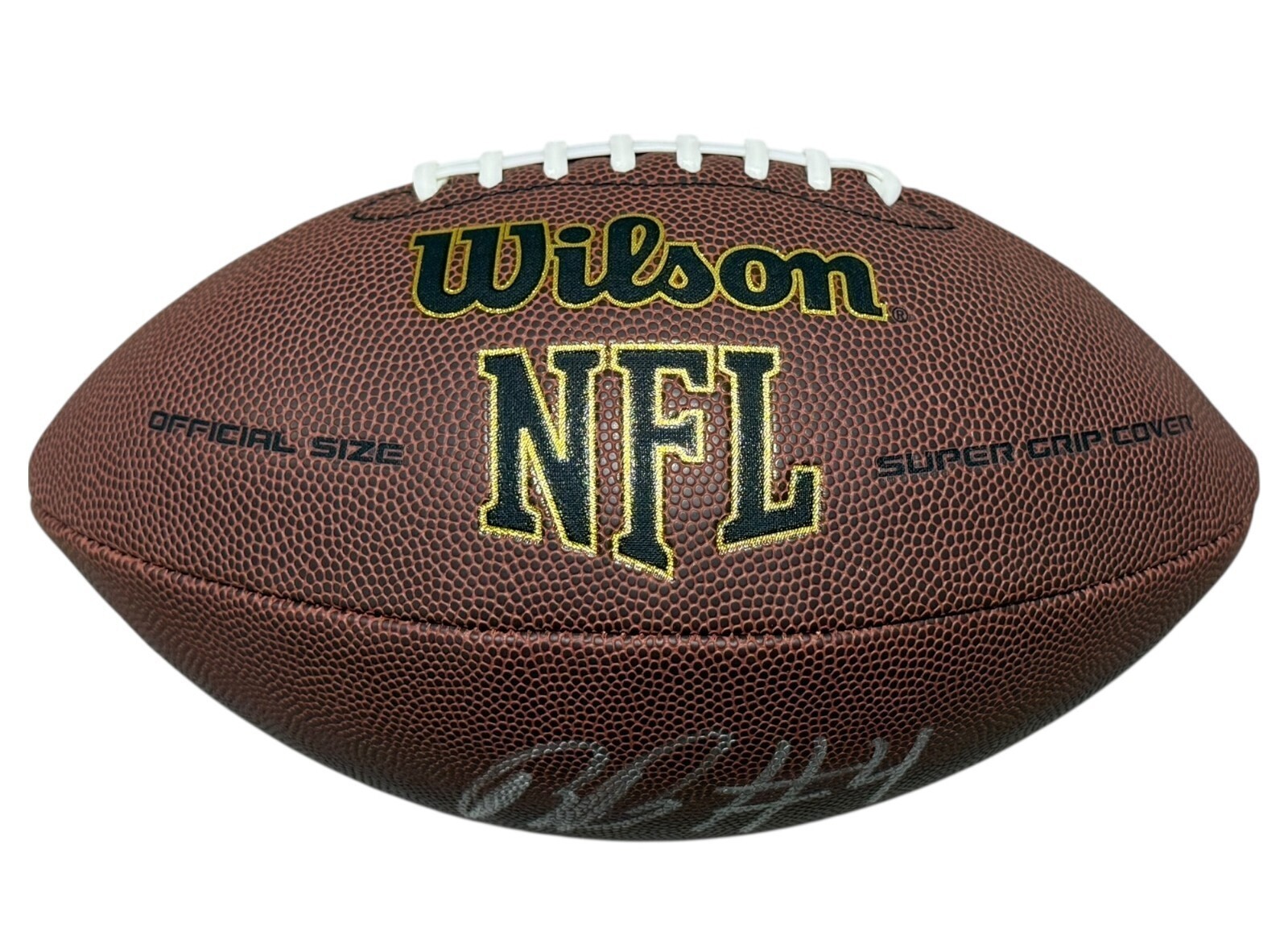 Rueben Bain Jr. Autographed Wilson NFL Football BAS Authenticated