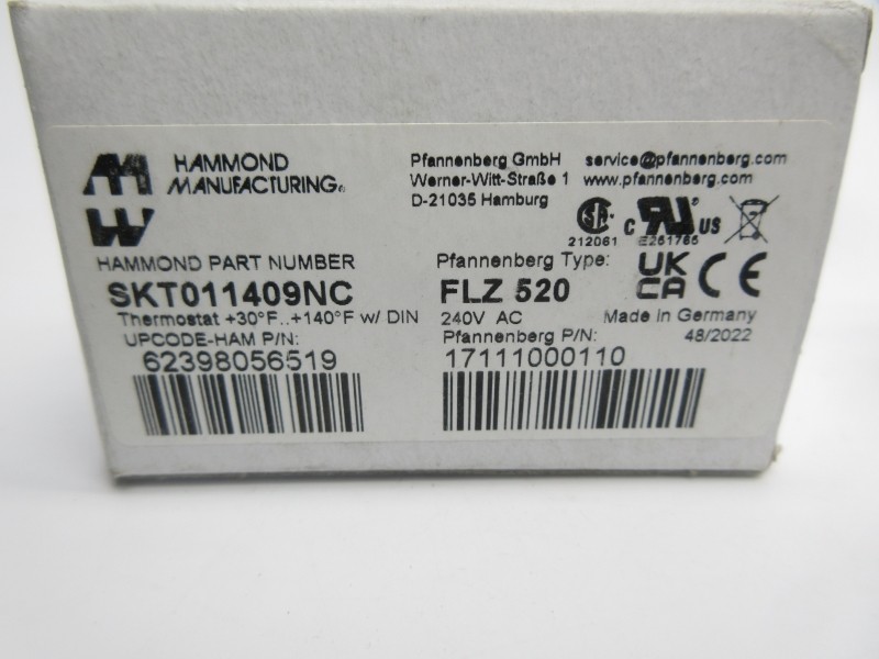 HAMMOND FLZ520 240VAC NSMP