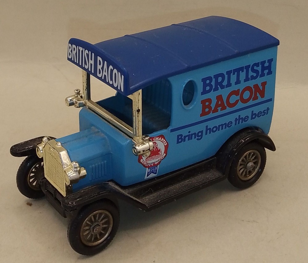 Lledo Days Gone British Bacon Ford Model T van