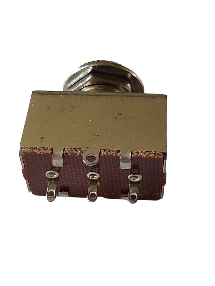 3-way Box Switch w/ 5 ft 4 Conductor Shielded Wire Chrome / White Tip