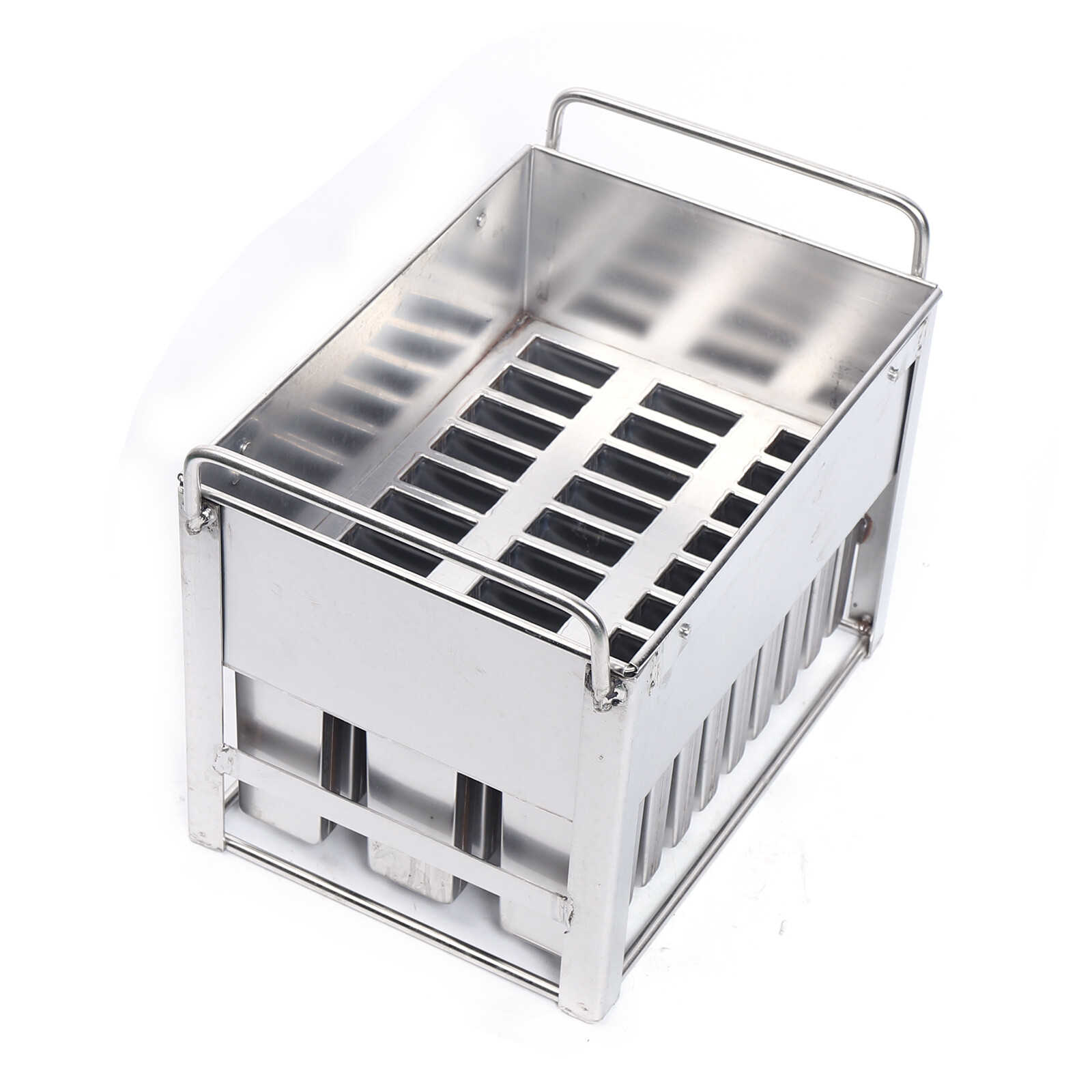 30* Ice Cream Stainless Steel Molds Ice Pop Lolly Stick Holder Summer