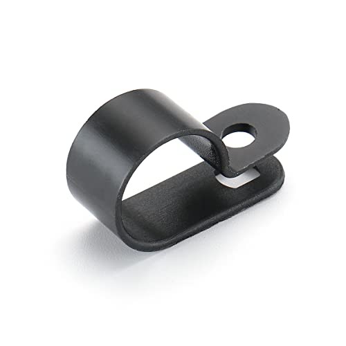 R-Type Cable Clamp 5/8 Inch Black UC-4 Pack of 50