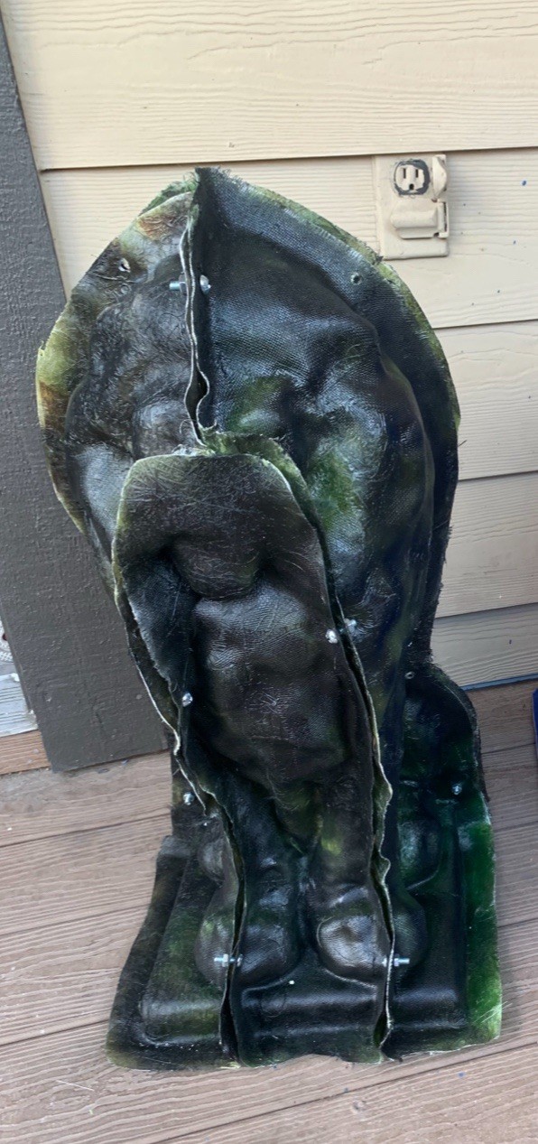 LATEX RUBBER MOLD + Fiberglass casing Large Lion H. 27” YKM-5084A Made In USA