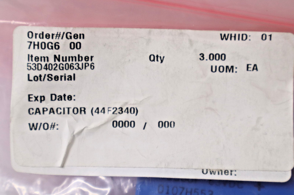 53D402G063JP6 Capacitor - 3 Available
