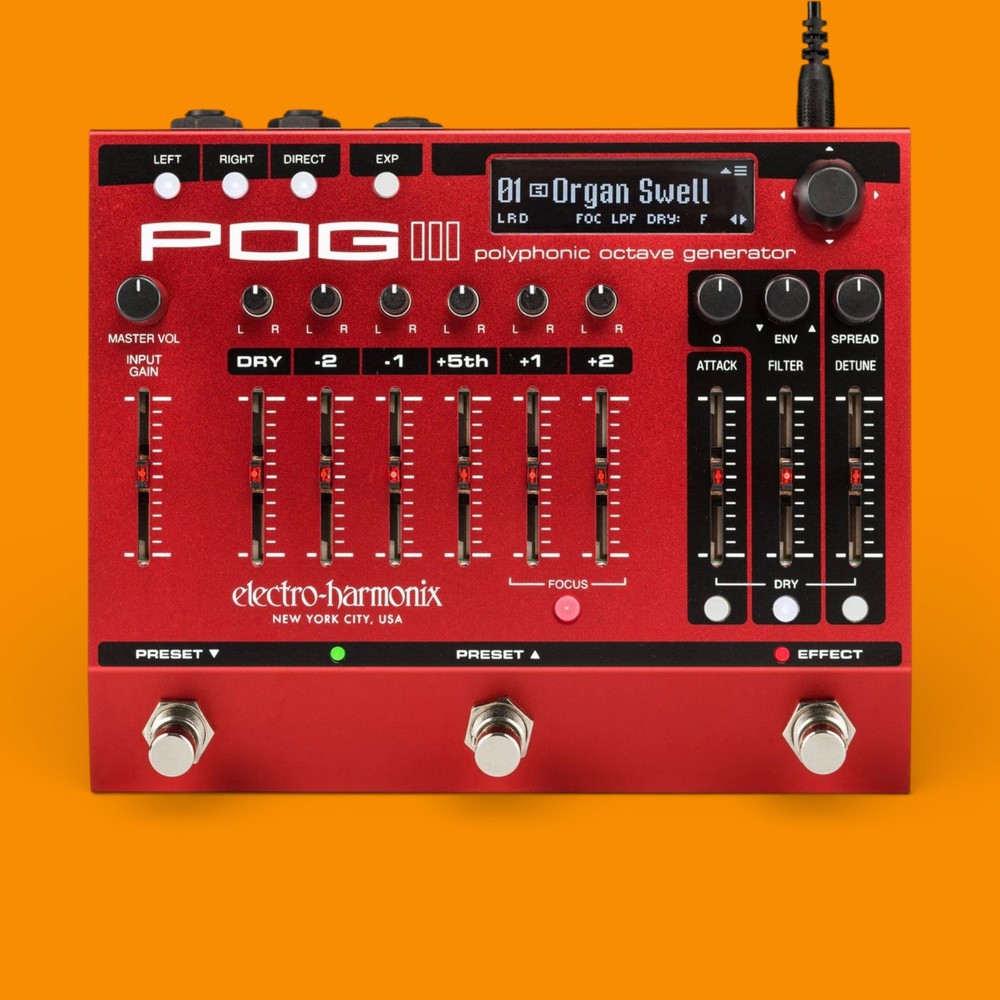 Electro-Harmonix POG3 Polyphonic Octave Generator [USED-MINT]