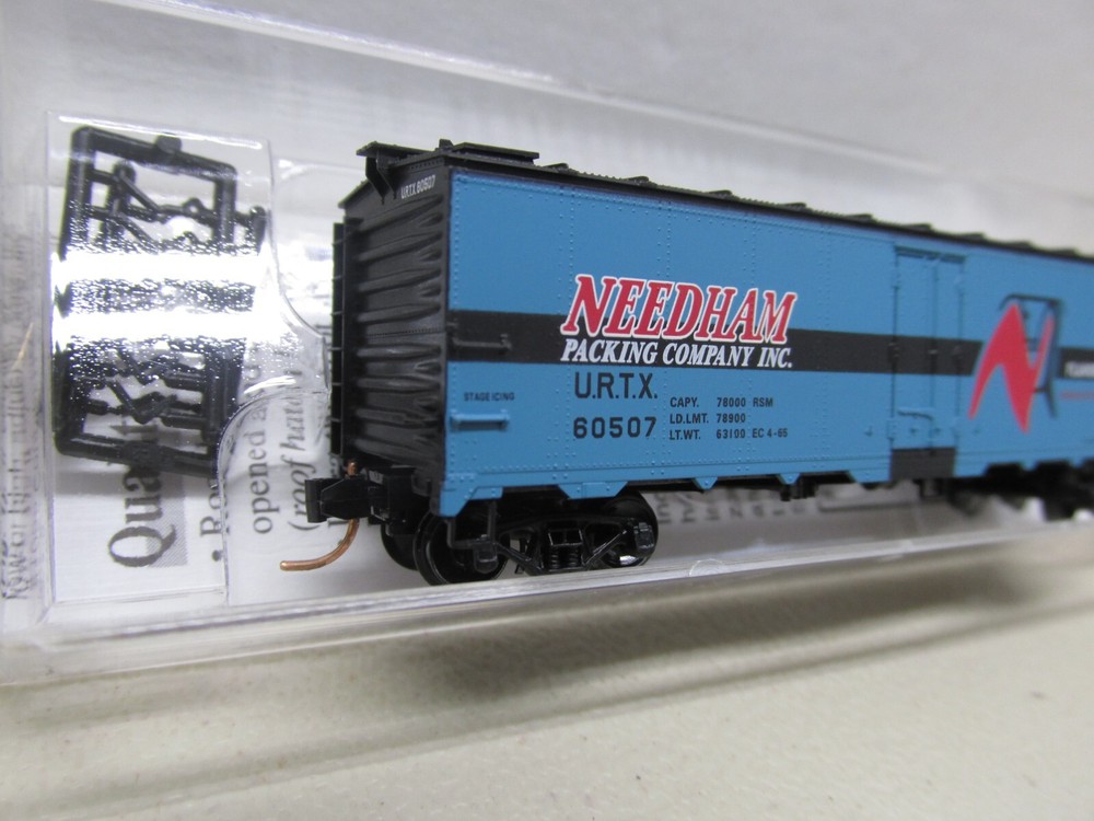MICRO TRAINS # 059 00 140~ NEEDHAM PACKING 40' REEFER CAR # 60507~N SCALE