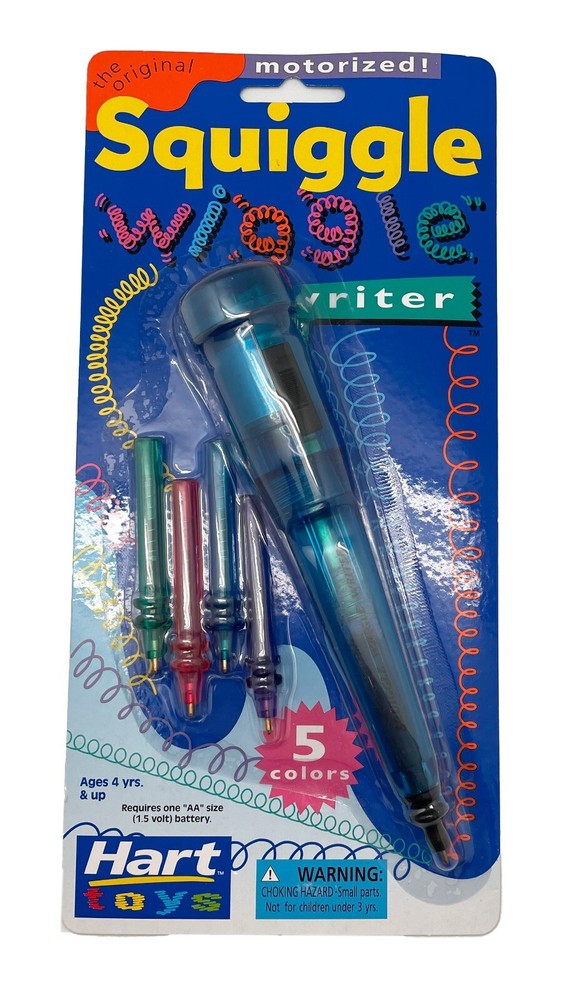 Squiggle Wiggle Writer - The Original Vibrating Motorized Pen - 2 Pack