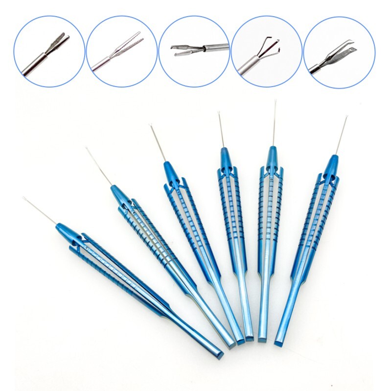 Capsulorhexis Forceps Ophthalmic Gripping Forceps Titanium Surgical Instruments