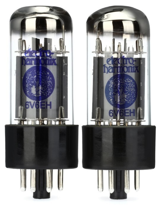 New 2x Electro Harmonix 6V6GT / 6V6 | Matched Pair / Duet / Two | EH | Free Ship
