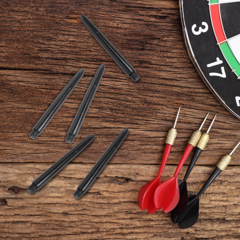 100Pcs Plastic Dart Shafts Standard Screw Thread for Accessories