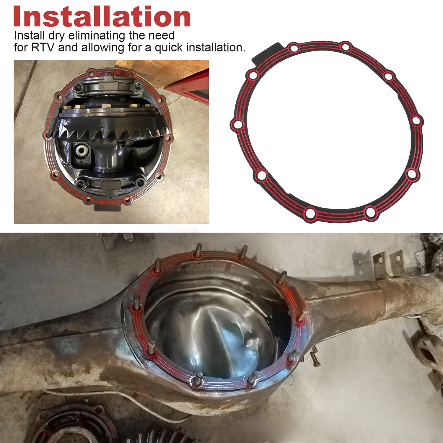 Differential Cover Gasket for Ford Competition 9 inch Rear Axles