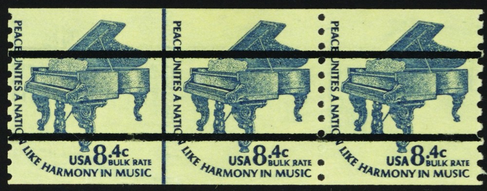 1615Ce, Mint NH 8.4¢ Imperforate Between Error Line Pair - Stuart Katz