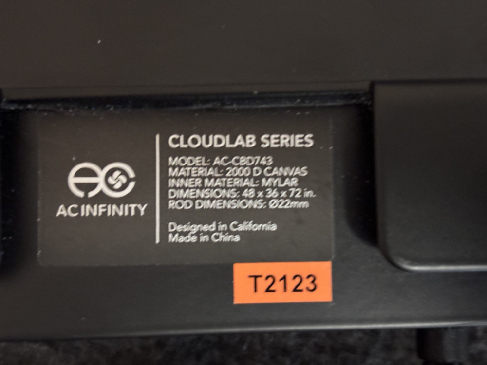 AC Infinity Cloudlab Series Controller for model AC-CBD743