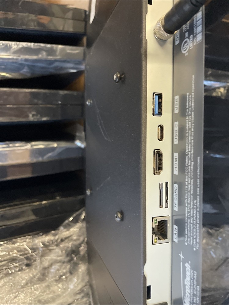 MicroTouch IC-215P-AA2 21.5” touchscreen display Android POS (For Parts)