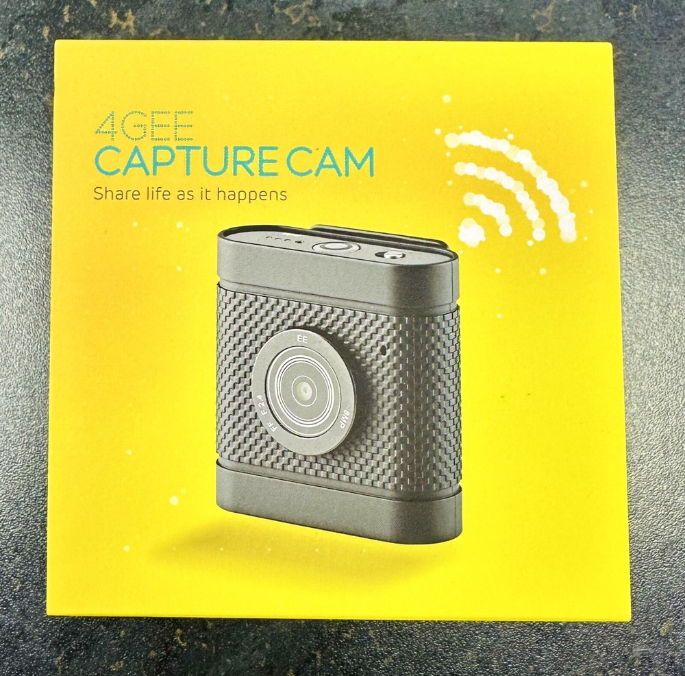 4GEE Capture Cam - EE Action Camera - with 4G streaming Boxed