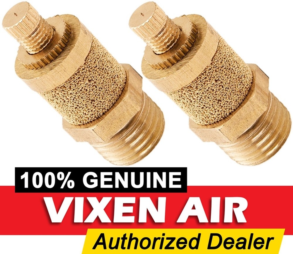 1/4"NPT ADJUSTABLE FLOW/DUMP CONTROL VALVE REGULATOR SUSPENSION 2-PACK VXA4014-2