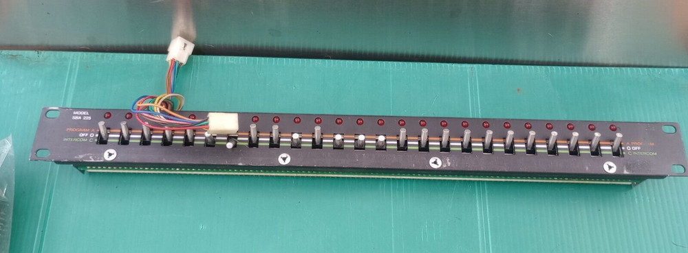 Bogen SBA-225 Intercom System 25-Key Station Selector Switch Panel - used