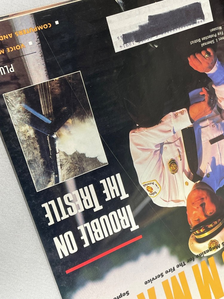 FIRE COMMAND magazine l2 issues from 1988