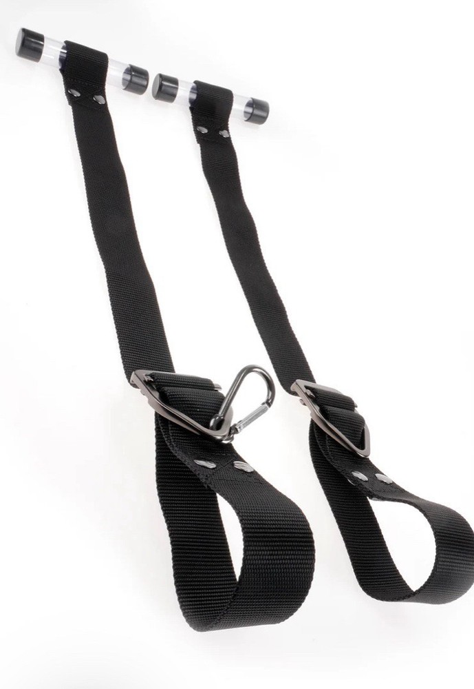 PIPEDREAM-Erotic Bondage Door Cuffs COMMAND by Sir Richard's Black