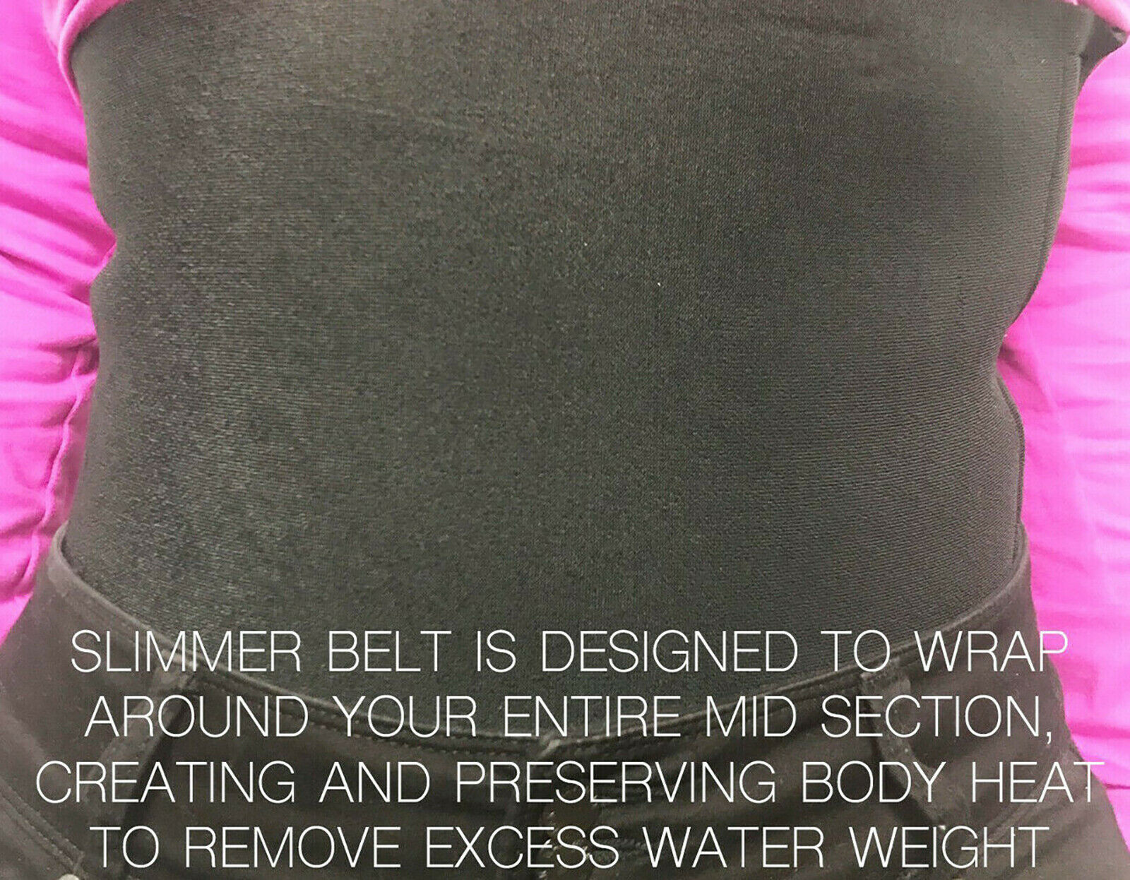 Waist Trainer Slimmer Belt Sweat Sauna Wrap Weight Loss Corset Sport Support