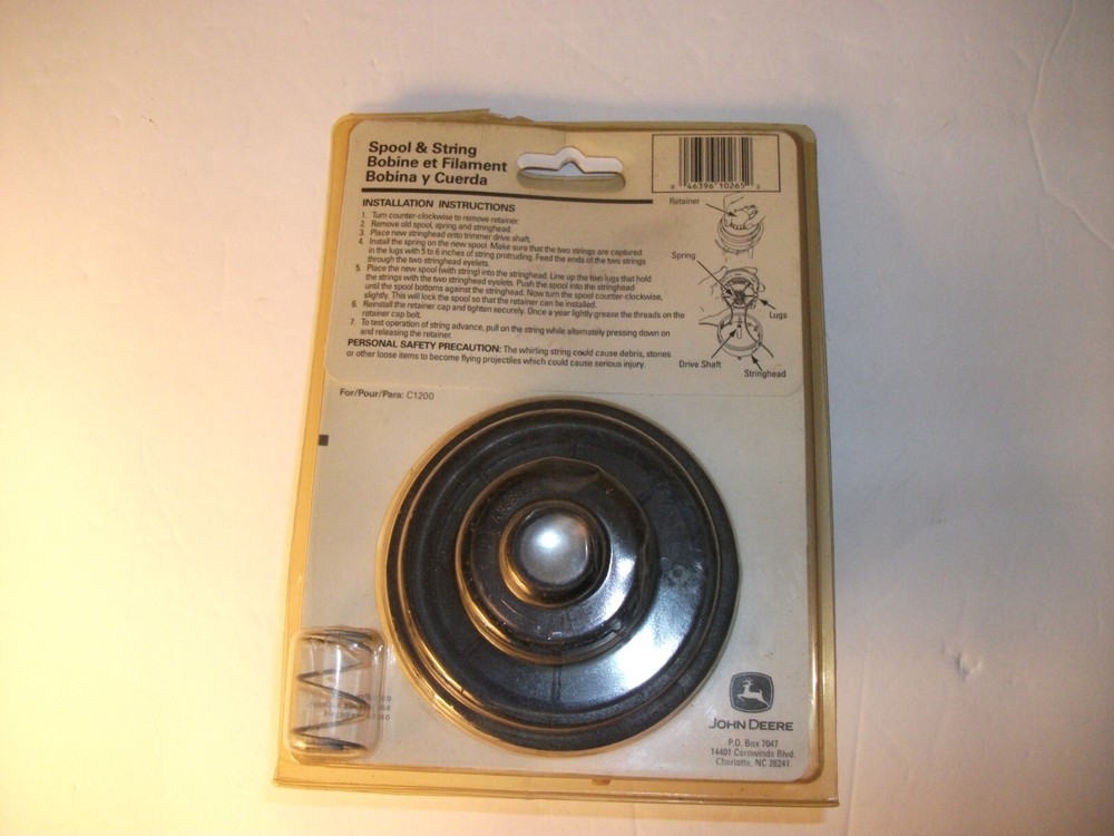 John Deere Spool & String UP-06761 New Old Stock
