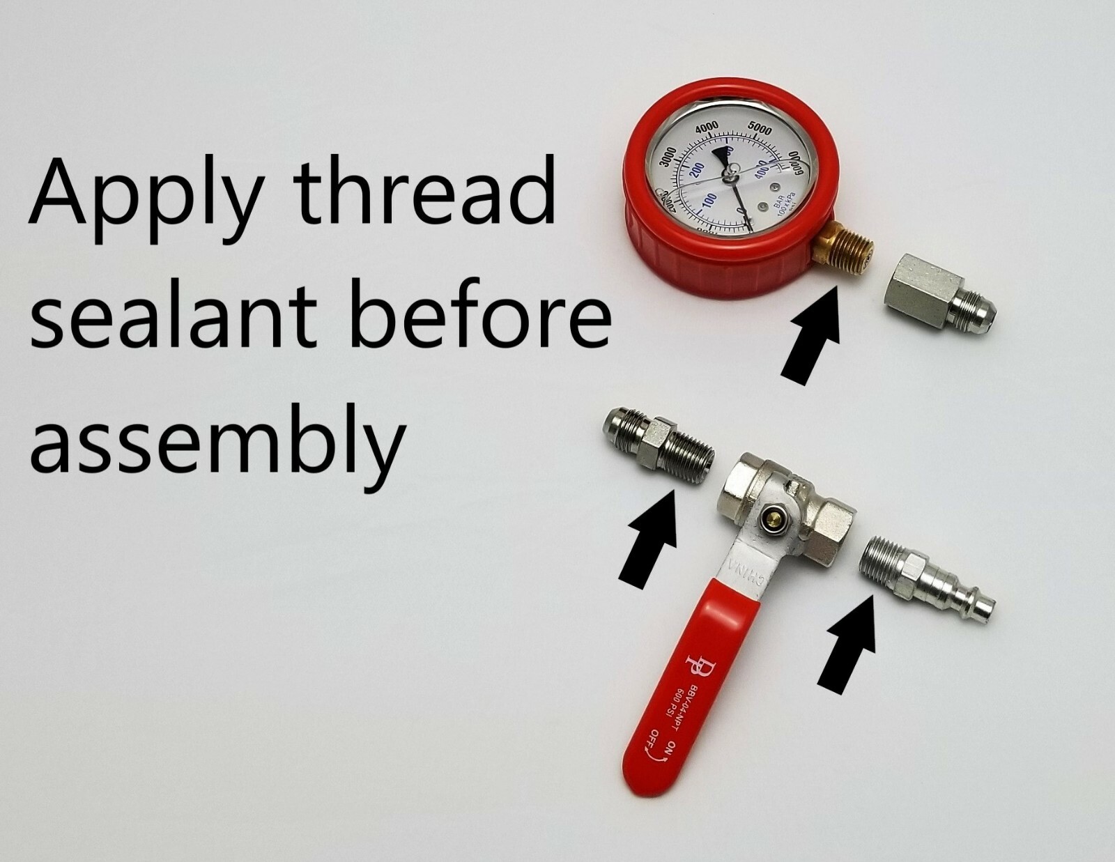 Ford F250 F350 6.0L & 7.3L Powerstroke Hpop Test Tool, High Pressure & Air Leak