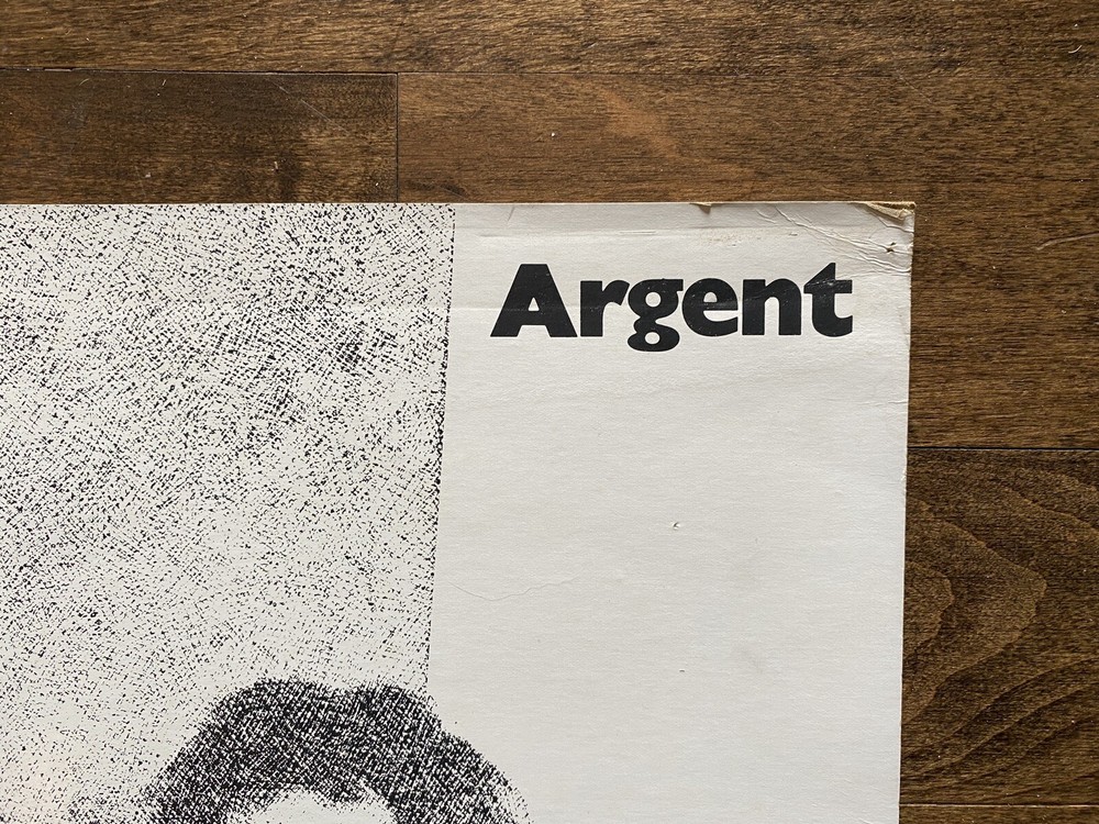 Poster Argent Promo 1970's Epic (F)
