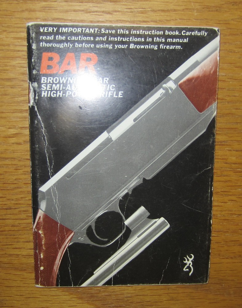 Browning BAR  Factory Instruction Manual