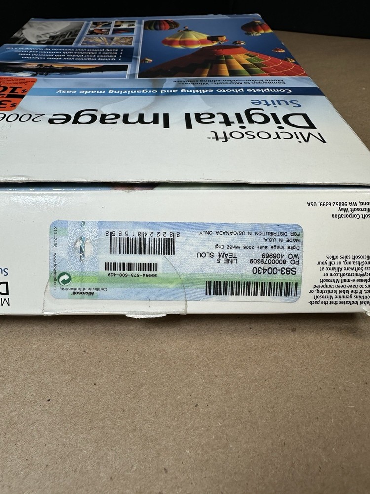 Microsoft Digital Image Suite 2006 For Windows Ships Fast!