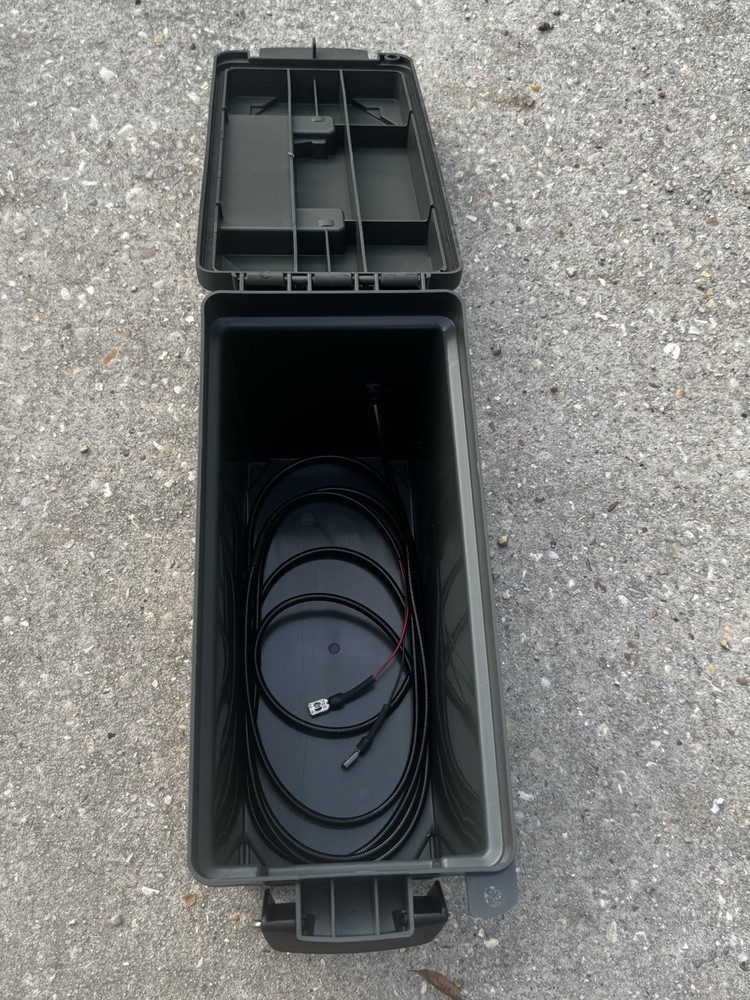 Deer Trail Camera External Solar Battery Power Panel Box