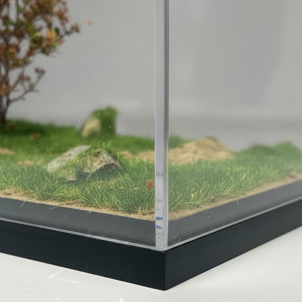 1:64 Scale Model Display Container High Clearness Miniature Car Storage