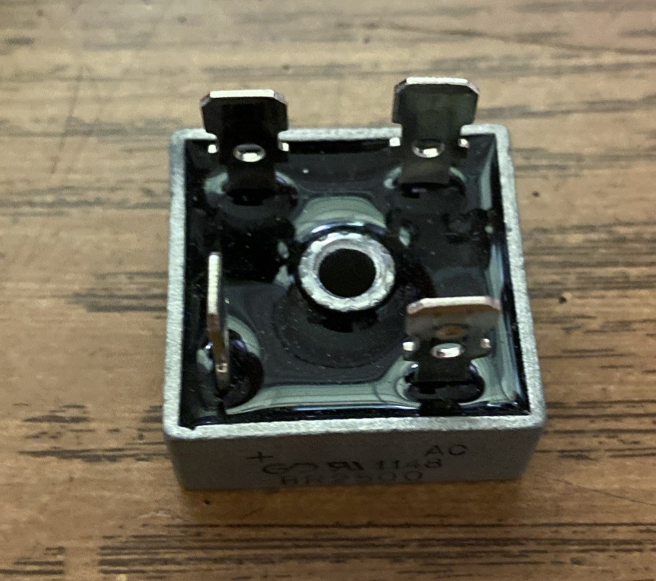 BEI DS29S Transformer Prl 120V / Sec 29V With Reset Button And Rectifier