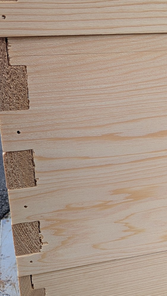Beehive Bee Box Eight Frame Medium Honey Supers Cypress Langstroth
