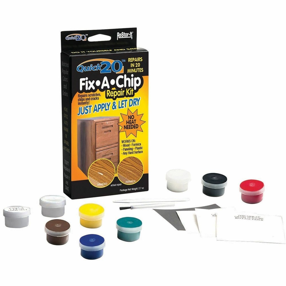 Master Quick 20 Fix-a-chip Repair Kit - 1/kit - Assorted (MAS18084)
