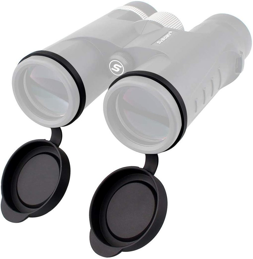 SVBONY Protective Rubber Objective Lens Caps for Fits Binoculars with Outer D...