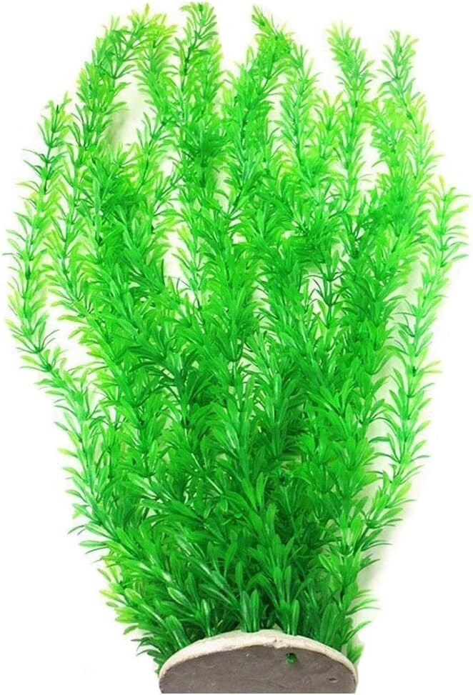 Low Maintenance 23-Inch Plastic Grass Cluster – Perfect for Aquatic Environments