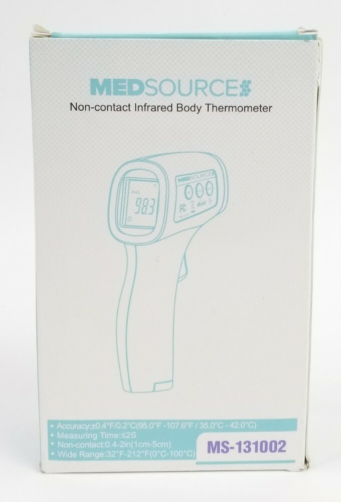 MedSource Non-Contact Infrared Body Thermometer Model MS-131002