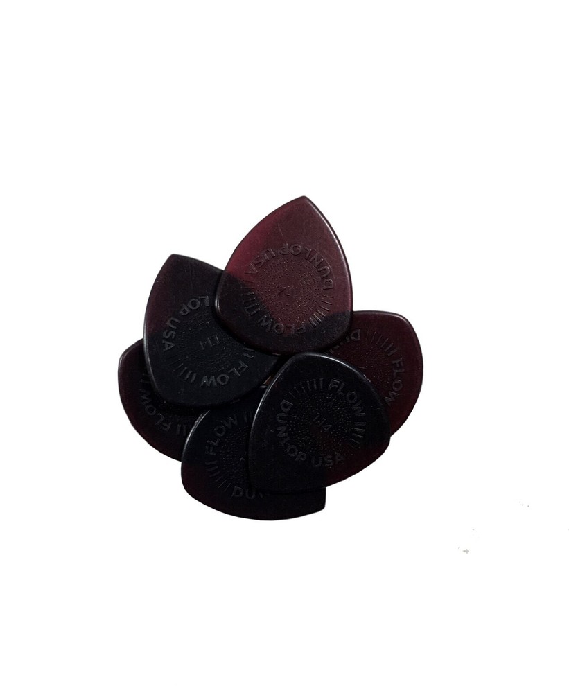 Dunlop Guitar Picks FLOW Standard 6 Pack Primetone 1.14mm