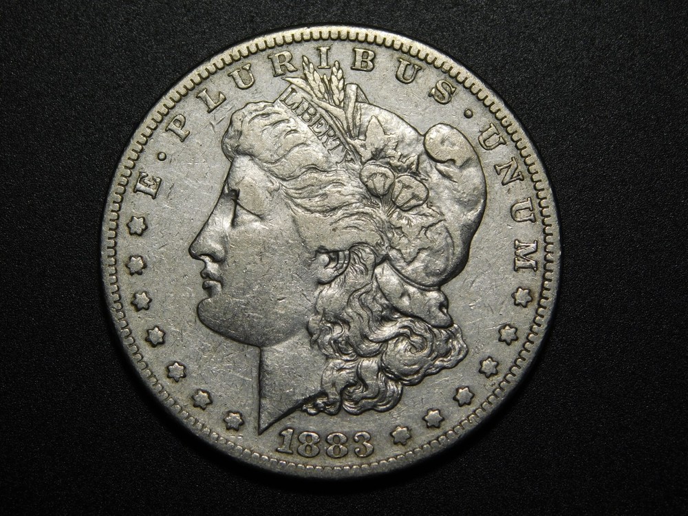 OLD WEST US COINS 1883 S  MORGAN SILVER DOLLAR