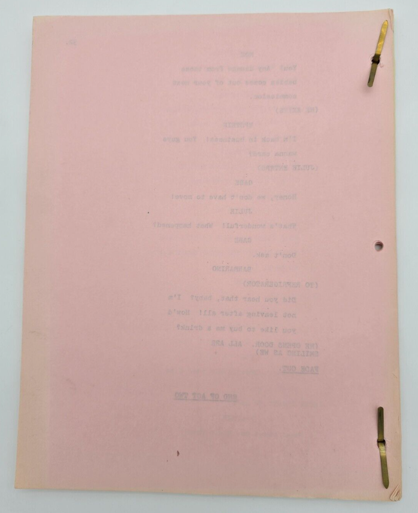 WELCOME BACK, KOTTER / Nick Arnold 1977 TV Script, Gabe Kaplan "What a Move"